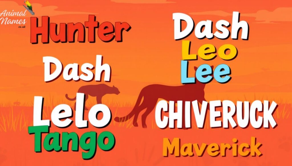Male Cheetah Names