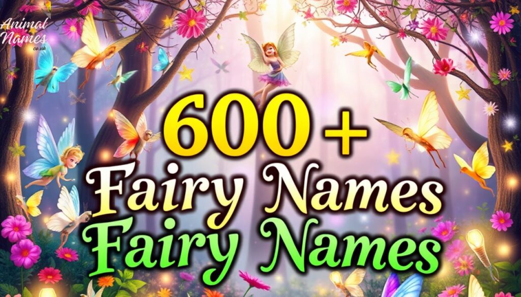 600+ Fairy Names: Discover Unique, Cute, and Magical Options