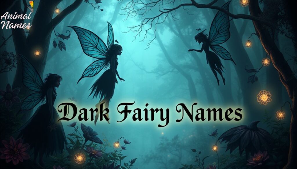 Dark Fairy Names