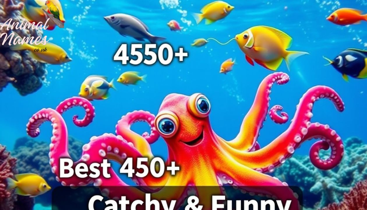 Best 450+ Catchy & Funny Octopus Names [Best Ideas]