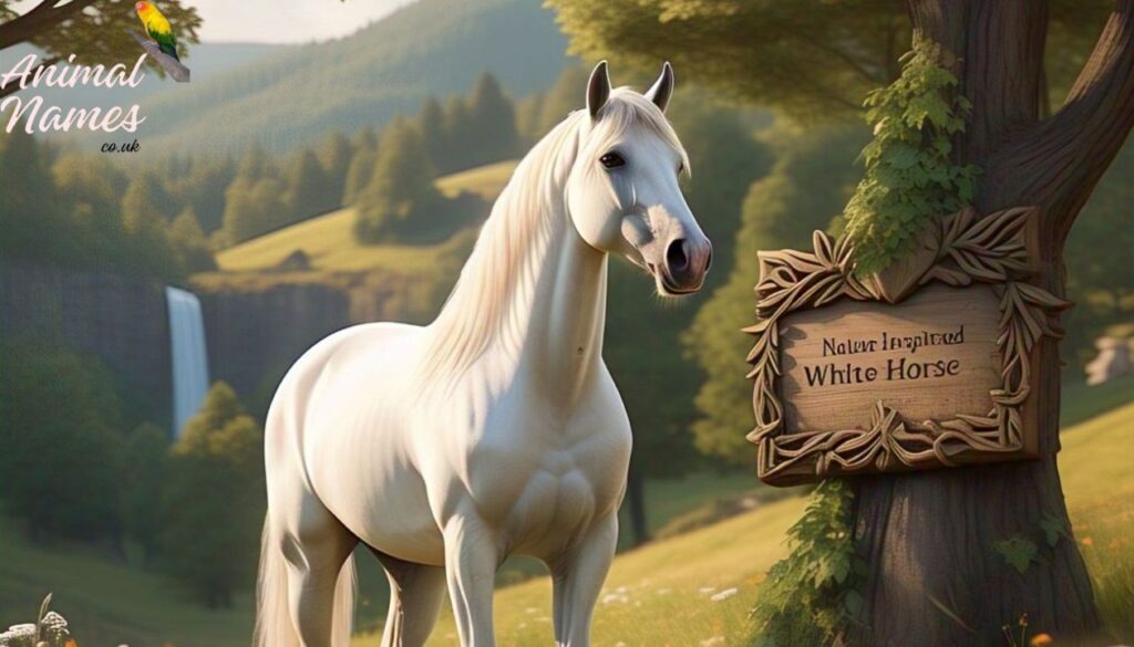 Nature-Inspired White Horse Names