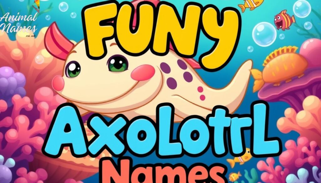 Funny Axolotl Names