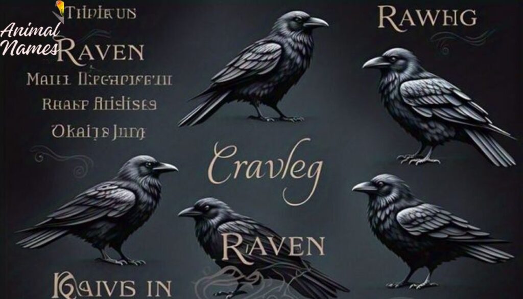Raven Names in Literature
